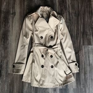 Calvin Klein Classic Tan Trench Coat